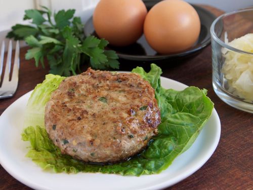 Picture of Frozen -- Pork Breakfast Sausage Patties -- Four 4 oz patties