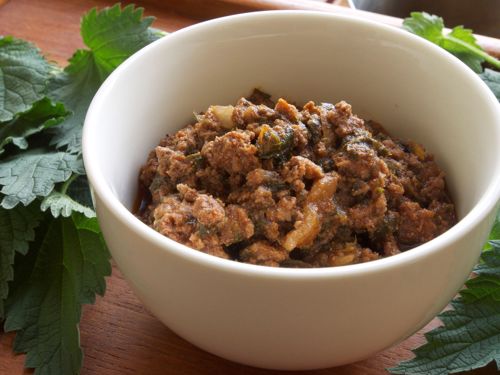 Picture of Ground Beef with Arugula -- 16 oz