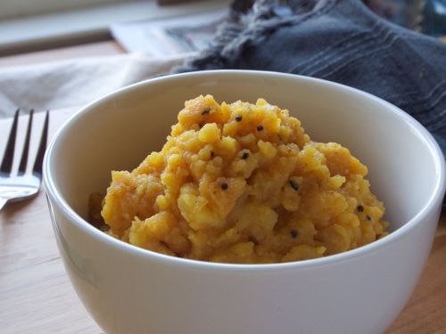 Picture of Potatoes with Ginger and Fennel Seeds (Aloo Ki Lonji) (Pint)