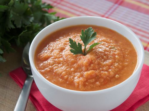Picture of Cultured Gazpacho with Cucumbers and Sweet Peppers (Vegan) -- 22oz