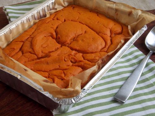 Picture of Mexican Sweet Potato Custard (Budín de Camote) (Vegetarian) -- 2 lbs