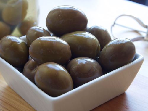 Picture of Good Faith Farm Tree Ripened Raw Sevillano Olives -- 16 oz