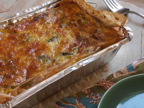 Picture of Frittata with Summer Squash, Leeks and Cheddar (Vegetarian)
