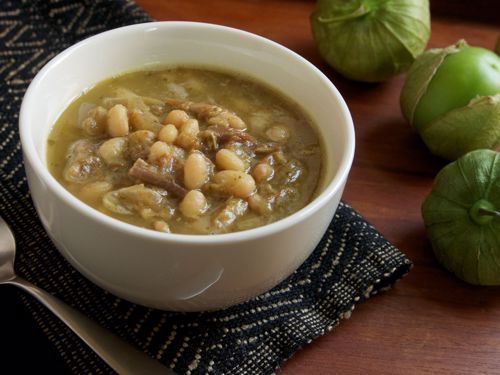 Picture of Pork Mole Verde with White Beans -- 22 oz