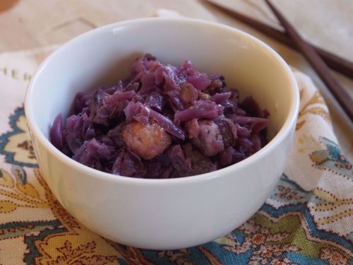 Picture of Frozen -- Braised Red Cabbage with Apples (16 oz)