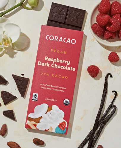 Picture of Coracao Dark Raspberry Chocolate 2 oz