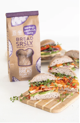 Picture of Bread SRSLY Sourdough SANDWICH ROLLS  (4 pack) - Gluten Free