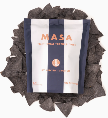 Picture of Masa Chips -Blue Corn-