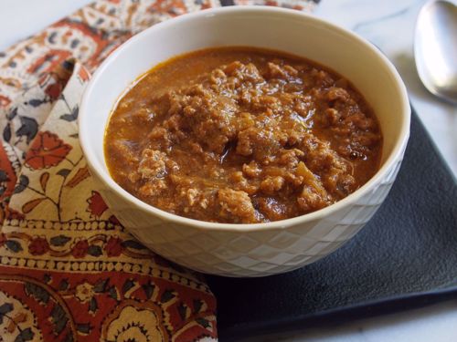 Picture of Frozen -- Ground Chicken with Broth-Based Coconut Tikka Masala Sauce -- 16 oz