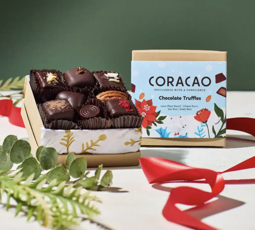 Picture of Coracao Holiday Collection Truffle Gift Box 8 Piece