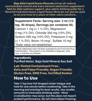 Picture of Baja Gold Liquid Ocean Minerals