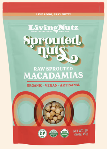 Picture of Living Nutz -Organic Sprouted Macadamia Nuts