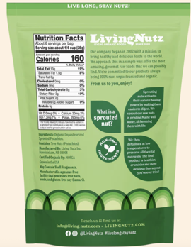 Picture of Living Nutz -Organic Sprouted Pistachios