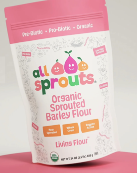 Picture of AllSprouts™ Organic Sprouted Barley Flour