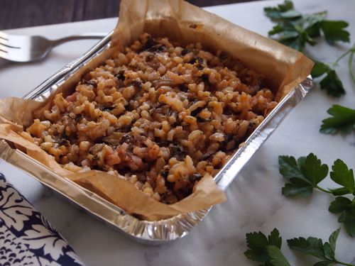 Picture of Spanakorizo: Greek Rice with Spinach