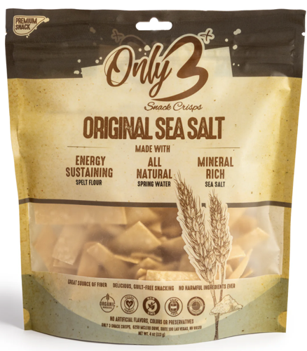 Picture of Only 3 Snacks -Original Sea Salt Crisps-
