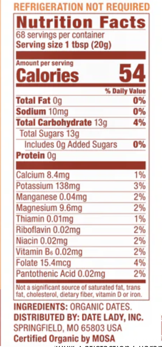 Picture of Date Lady-Date Syrup-