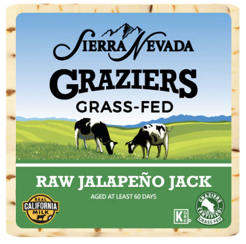Picture of Graziers Raw Milk Jalapeno  Jack