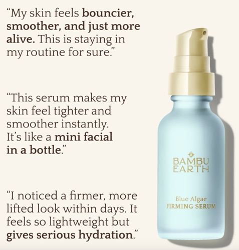 Picture of Bambu Earth-Blue Age Firming Serum 1 oz-
