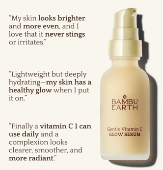 Picture of Bambu Earth-Gentle Vitamin C Glow Serum 1 oz-