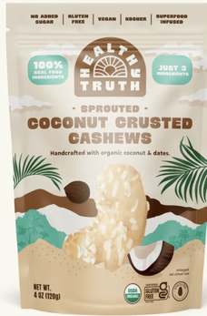 Picture of Healthy Truth-Sprouted Coconut Crusted Cashews-