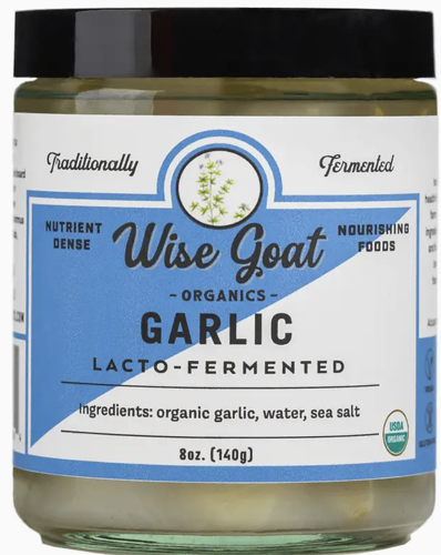 Picture of Wise Goat Organics-Lacto-Fermented Garlic-