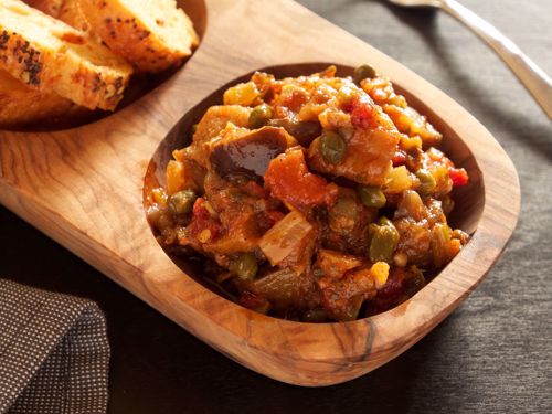 Picture of Caponata with Sweet Pepper (Vegan) -- 8 oz