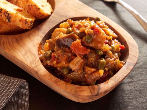 Picture of Frozen -- Caponata with Sweet Pepper (Vegan) -- 8 oz